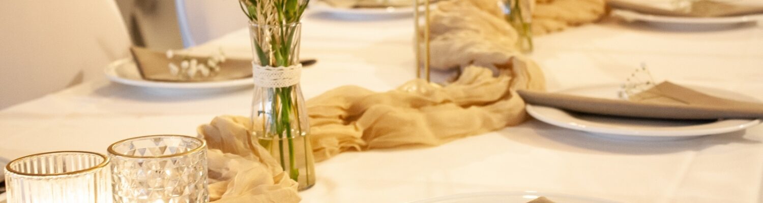 Trouwfeest met diner